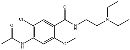 5608-13-9 4-(acetylamino)-5-chloro-N-[2-(diethylamino)ethyl]-2-methoxybenzamide