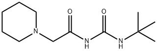 1-피페리딘아세트아미드,N-[[(1,1-디메틸에틸)아미노]카르보닐]-(9CI) 구조식 이미지