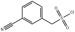 3-Cyanobenzylsulfonyl chloride Structure