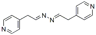 4-Pyridineacetaldehyde [2-(4-pyridinyl)ethylidene]hydrazone Structure