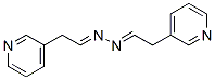 3-Pyridineacetaldehyde [2-(3-pyridinyl)ethylidene]hydrazone Structure