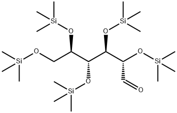 2-O,3-O,4-O,5-O,6-O-Pentakis(trimethylsilyl)-D-altrose Structure