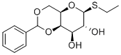 Ethyl4,6-O-benzylidene-b-D-thiogalactopyranoside 구조식 이미지