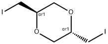 trans-2,5-Bis(iodomethyl)-1,4-dioxane Structure