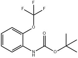 N-T-BUTOXYCARBONYL-2-(TRIFLUOROMETHOXY)ANILINE Structure