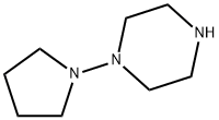 피페라진,1-(1-피롤리디닐)-(9CI) 구조식 이미지