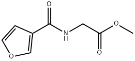 N-(3-Furoyl)glycine methyl ester Structure