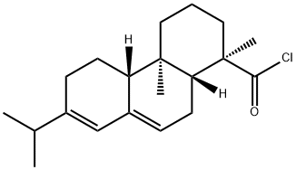 [1R(1alpha,4abeta,4balpha,10aalpha)]-1,2,3,4,4a,4b,5,6,10,10a-decahydro-7-isopropyl-1,4a-dimethylphenanthren-1-carbonyl chloride  Structure