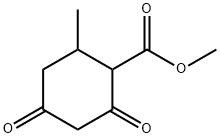 methyl 2-methyl-4,6-dioxocyclohexanecarboxylate 구조식 이미지