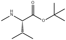 L-Valine, N-Methyl-, 1,1-diMethylethyl ester 구조식 이미지