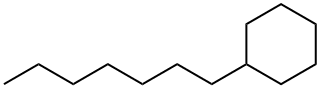 N-HEPTYLCYCLOHEXANE 구조식 이미지