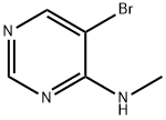 5-브로모-N-메틸피리미딘-4-아민 구조식 이미지