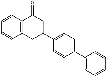 3-[1,1'-biphenyl]-4-yl-3,4-dihydronaphthalen-1(2H)-one Structure