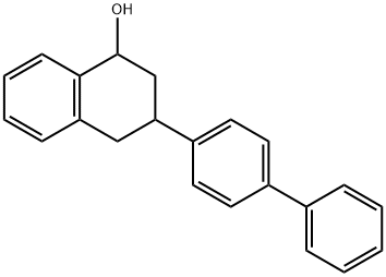 3-[1,1'-Biphenyl]-4-yl-1,2,3,4-tetrahydro-1-naphthol 구조식 이미지
