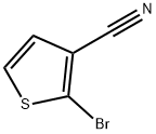 2-Bromothiophene-3-carbonitrile 구조식 이미지