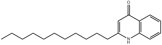 2-Undecylquinolin-4(1H)-one Structure