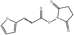 3-(2-FURYL)ACRYLIC ACID*N-HYDROXYSUCCINI MIDE ESTER Structure