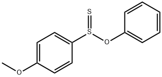 4-메톡시벤젠술피노티오산O-페닐에스테르 구조식 이미지