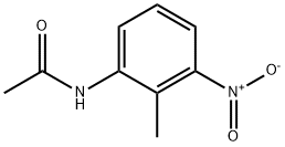 2'-METHYL-3'-NITROACETANILIDE Structure