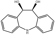 IMinostilbene-10,11-디히드로디올 구조식 이미지