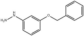 (3-BENZYLOXY-PHENYL)-HYDRAZINE Structure