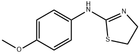 (4,5-DIHYDRO-THIAZOL-2-YL)-(4-메톡시-페닐)-아민 구조식 이미지