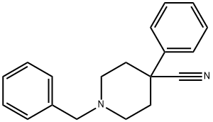 1-Benzyl-4-cyano-4-phenylpiperidine hydrochloride 구조식 이미지