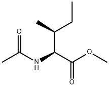 N-Acetyl-DL-isoleucine methyl ester Structure