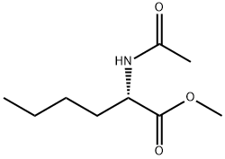 N-Acetyl-DL-norleucine methyl ester 구조식 이미지