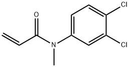 N-(3,4-Dichlorophenyl)-N-methylpropenamide Structure