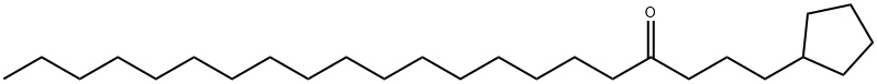 1-Cyclopentylhenicosan-4-one Structure