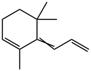 1,5,5-Trimethyl-6-(2-propenylidene)-1-cyclohexene Structure