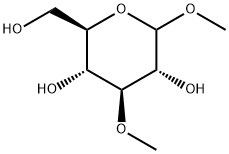 메틸3-O-메틸-D-글루코피라노시드 구조식 이미지