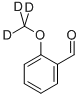 2-METHOXY-D3-BENZALDEHYDE Structure