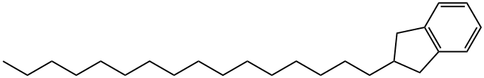 2-Hexadecyl-2,3-dihydro-1H-indene Structure