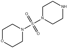 4-(1-피페라지닐설포닐)모르폴린(SALTDATA:HCl) 구조식 이미지