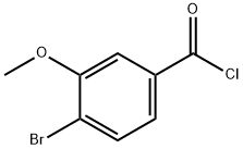4-Bromo-3-methoxybenzoyl chloride 구조식 이미지
