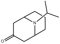 9-Azabicyclo[3.3.1]nonan-3-one, 9-(1-Methylethyl)- Structure