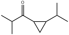 2-Methyl-1-(2-isopropylcyclopropyl)-1-propanone Structure