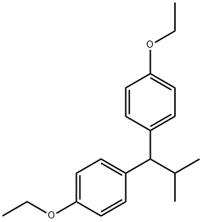 1,1'-(2-Methylpropylidene)bis(4-ethoxybenzene) Structure