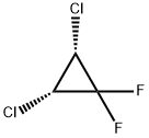 Cyclopropane, 2,3-dichloro-1,1-difluoro-, cis- (9CI) Structure