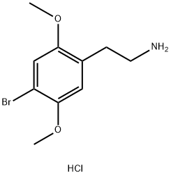 4-BROMO-2,5-DIMETHOXYPHENETHYLAMINE HCL Structure