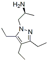 1H-Pyrazole-1-ethanamine,3,4,5-triethyl-alpha-methyl-,(alphaS)-(9CI) Structure