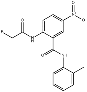 56287-72-0 BENZAMIDE, 2-[(2-FLUOROACETYL)AMINO]-N-(2-METHYLPHENYL)-5-NITRO-