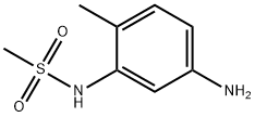 N-(5-AMINO-2-메틸페닐)메탄설폰아미드 구조식 이미지