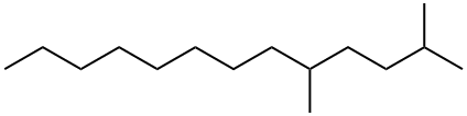 2,5-Dimethyltridecane Structure