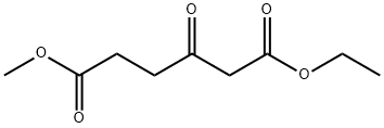 3-OXO-HEXANEDIOIC ACID 1-ETHYL ESTER 6-METHYL ESTER Structure