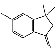 2,3-Dihydro-3,3,4,5-tetramethyl-1H-inden-1-one Structure
