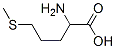 2-Amino-5-(methylthio)pentanoic acid Structure