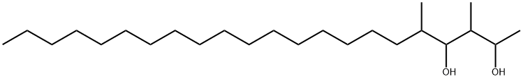 3,5-Dimethyl-2,4-docosanediol Structure